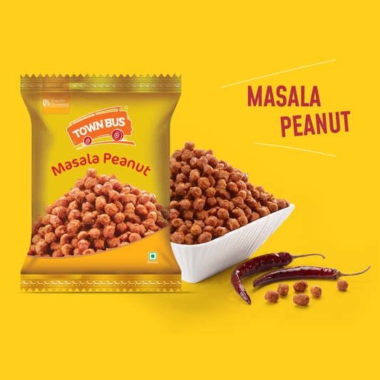 GRB TOWN BUS MASALA PEANUT 170GMS